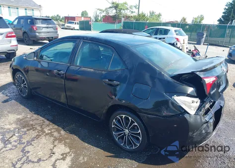 2015 Toyota Corolla S Plus from USA, damaged, VIN 2T1BURHE9FC386577